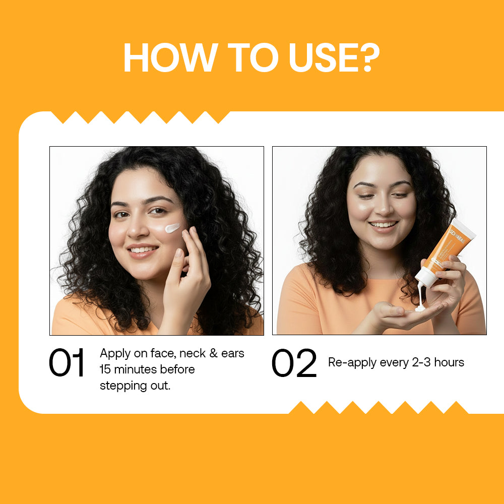 Brightening & Hydrating Sunscreen SPF 50 PA+++ 50gm