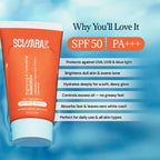 Brightening & Hydrating Sunscreen SPF 50 PA+++ 50gm