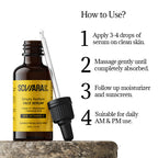 10% Vitamin C Face Serum with Niacinamide & Hyaluronic Acid 30ml