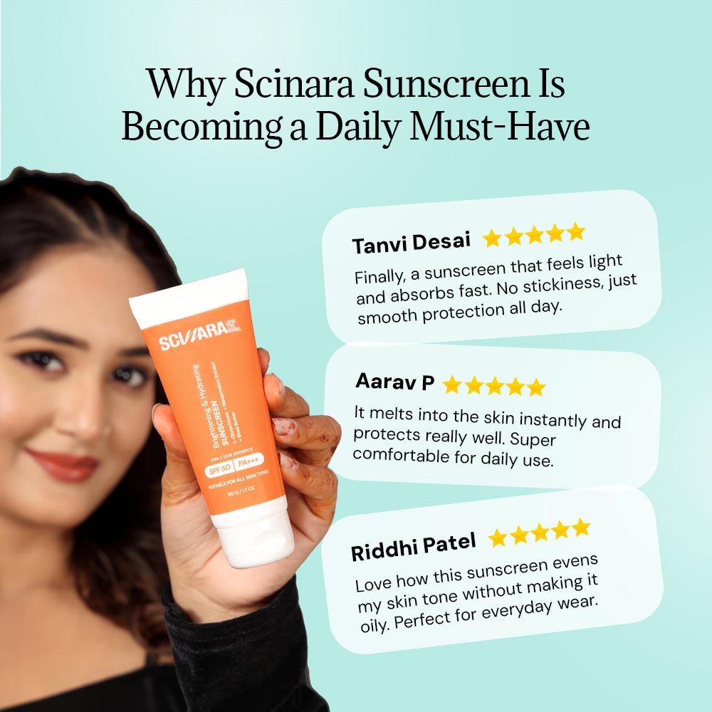 Brightening & Hydrating Sunscreen SPF 50 PA+++ 50gm