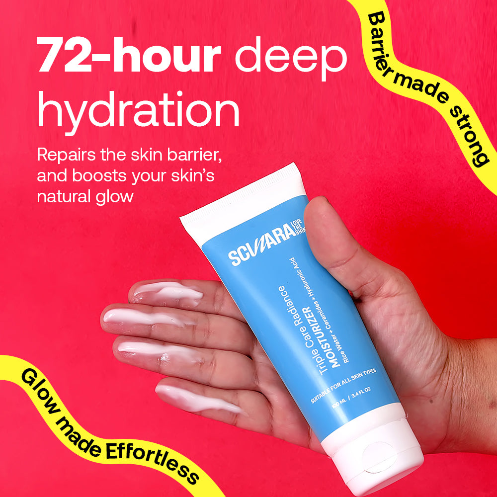 Triple Care Radiance Moisturizer for natural glow 100ml
