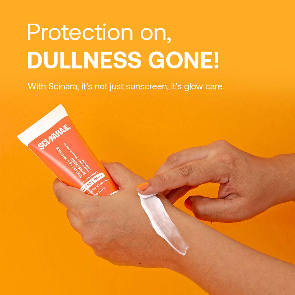 Brightening & Hydrating Sunscreen SPF 50 PA+++ 50gm