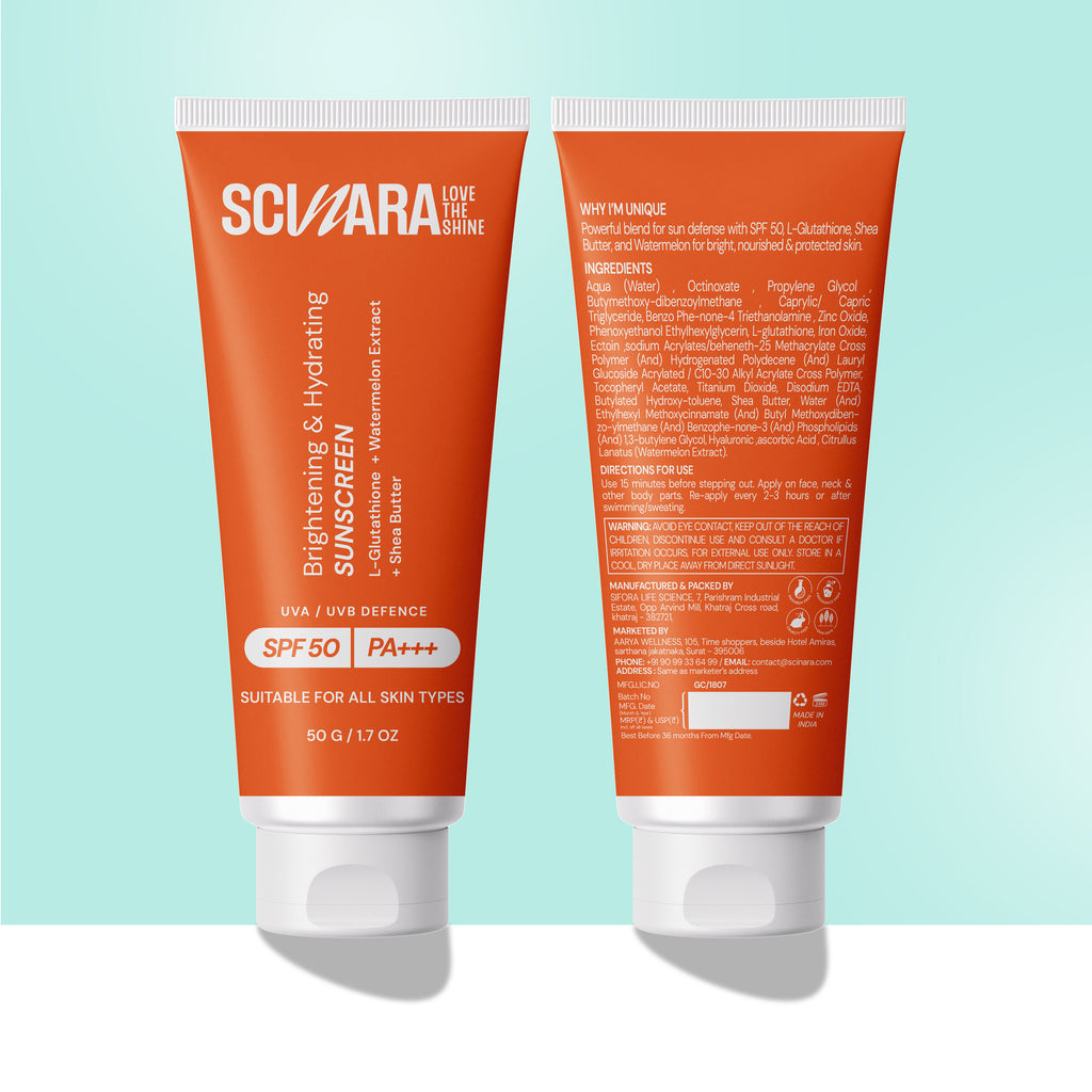 Brightening & Hydrating Sunscreen SPF 50 PA+++ 50gm