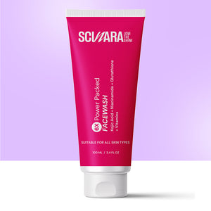 6-in-1 Brightening Facewash with Kojic Acid, Niacinamide, Glutathione-100ml