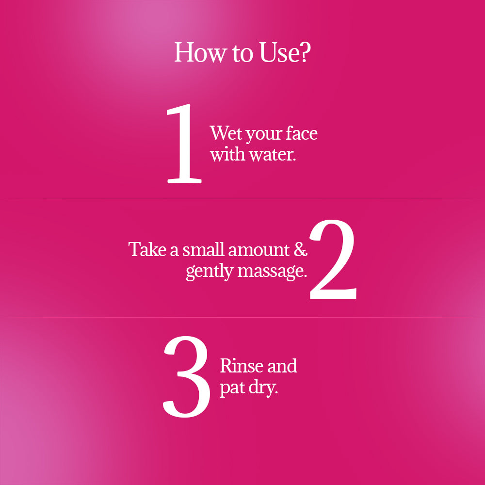 6-in-1 Brightening Facewash with Kojic Acid, Niacinamide, Glutathione-100ml