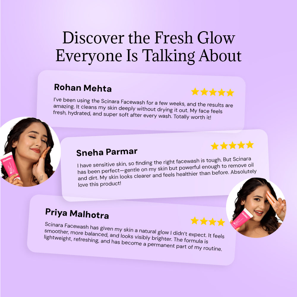 6-in-1 Brightening Facewash with Kojic Acid, Niacinamide, Glutathione-100ml