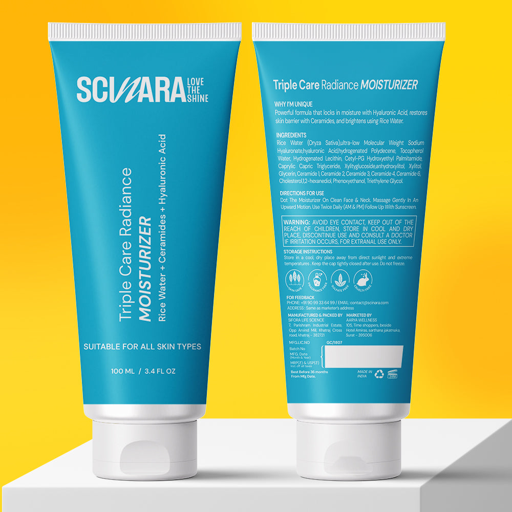 3X Power Ceramide Moisturiser Infused with Rice Water & Hyaluronic Acid