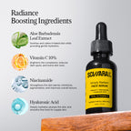 10% Vitamin C Face Serum infused with Niacinamide & Hyaluronic Acid | Reduces Dark spots & Hyperpigmentation | All Skin Types | 30ML– (Pack of 2).