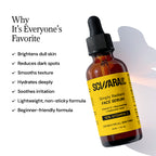 10% Vitamin C Face Serum infused with Niacinamide & Hyaluronic Acid | Reduces Dark spots & Hyperpigmentation | All Skin Types | 30ML– (Pack of 2).