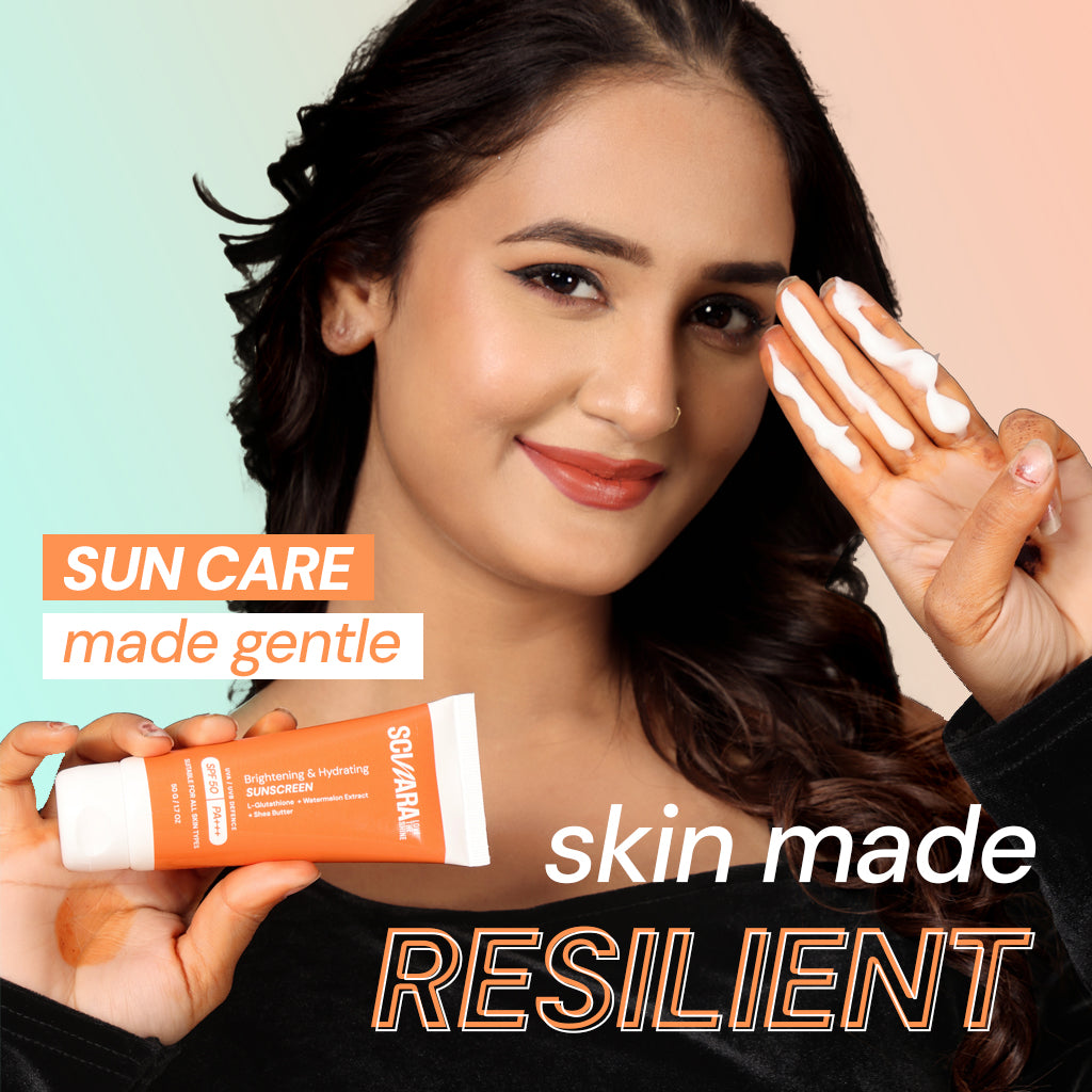 Ceramide Infused Moisturizer + L-Glutathione Sunscreen SPF 50 PA+++