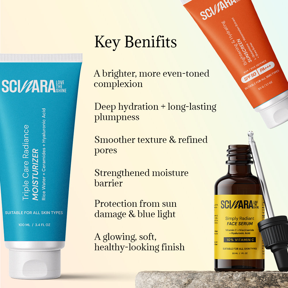 Glow-Hydrate-Protect Trio