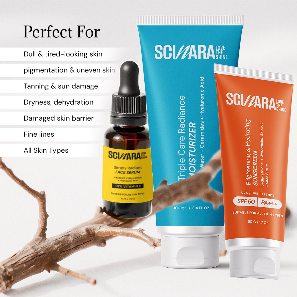 Glow-Hydrate-Protect Trio