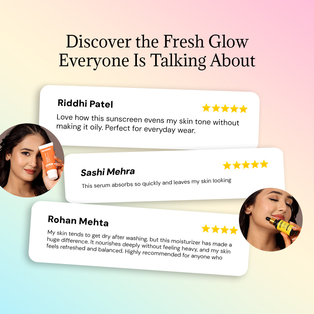 Glow-Hydrate-Protect Trio